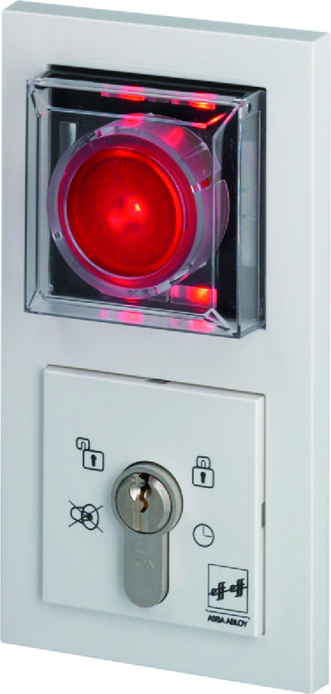Flush-mounted door terminal model 1380-12