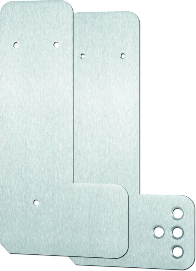 Mounting bracket for narrow style doors