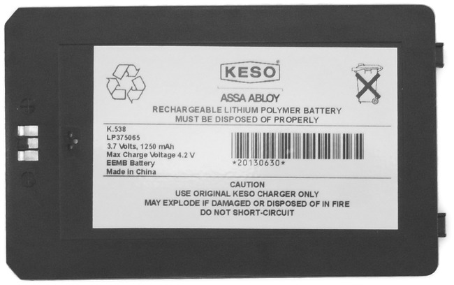 Rechargeable battery K.538_Model